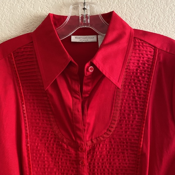 Vintage Tuxedo Top - Picture 2 of 6